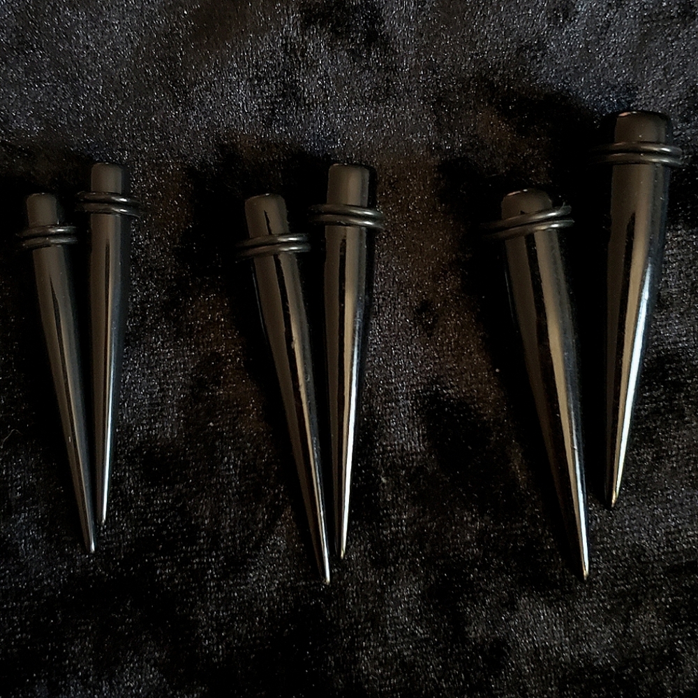 Black Taper Set 2g - 00g